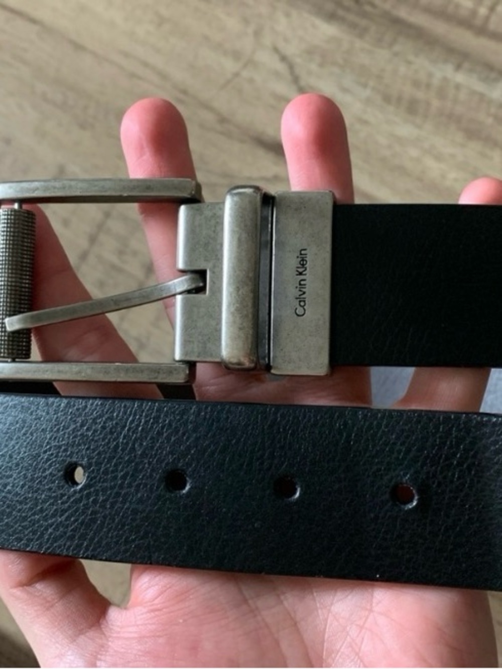 Calvin Klein Small Black Belt